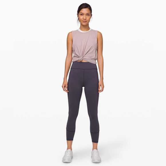 Lululemon in movement leggings- moonwalk - Picture 3 of 5